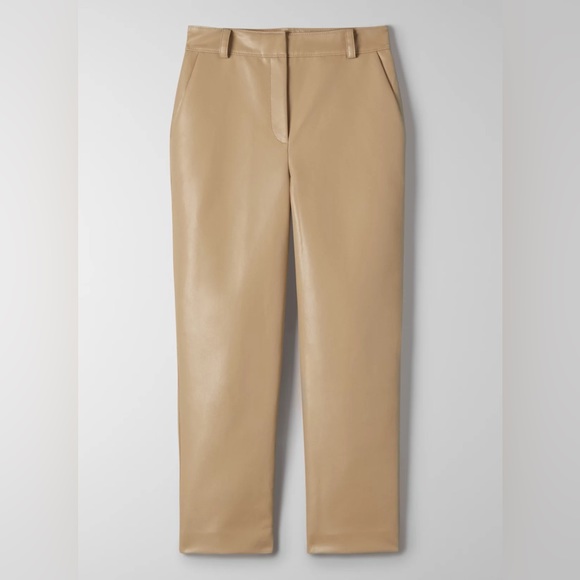 NWT Babaton Command Vegan Straight Pant in Soft Sand size 6 - Picture 5 of 16